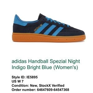 Adidas Handball Spezials Night Indigo Bright Blue
